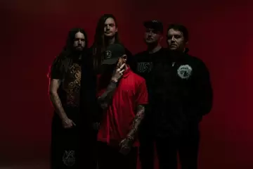 Booth (far right) with To The Grave