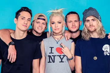 Tonight Alive. Pic by Kane Hibberd.