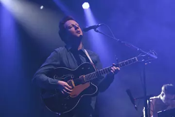 Two Door Cinema Club. Pic by Lou Lou Nutt