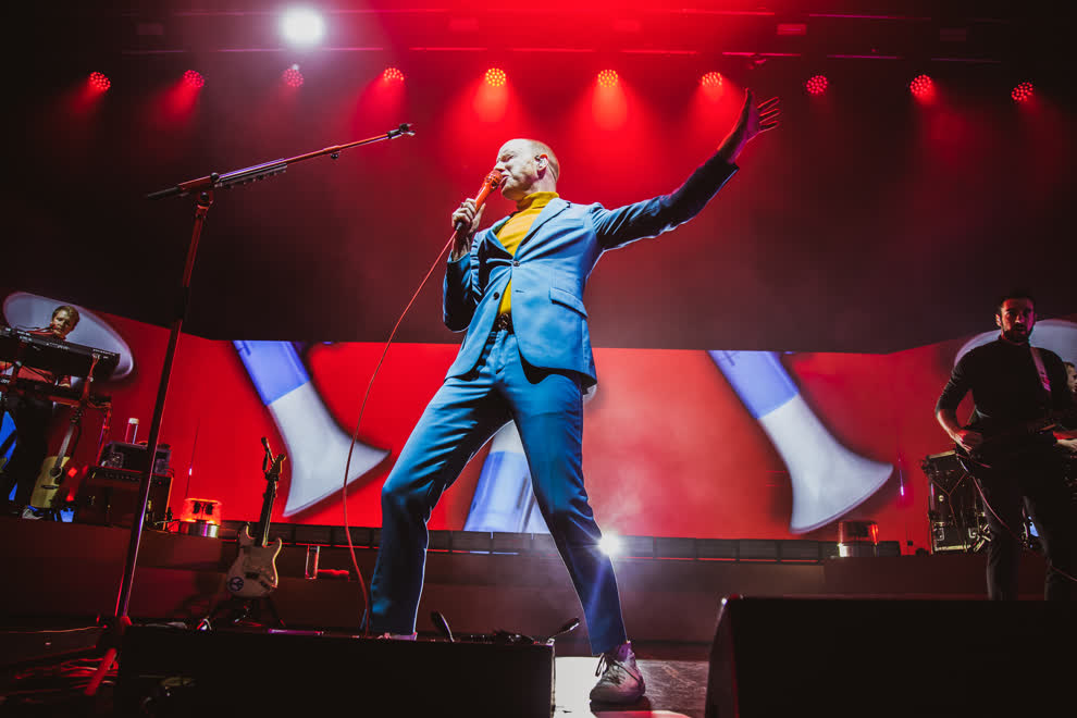 Two Door Cinema Club @ The Forum in Nov 2019. Pic by Monique Pizzica.