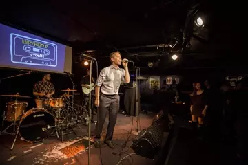 Urthboy performing at The Basement last year. Pic by Rohan Anderson.