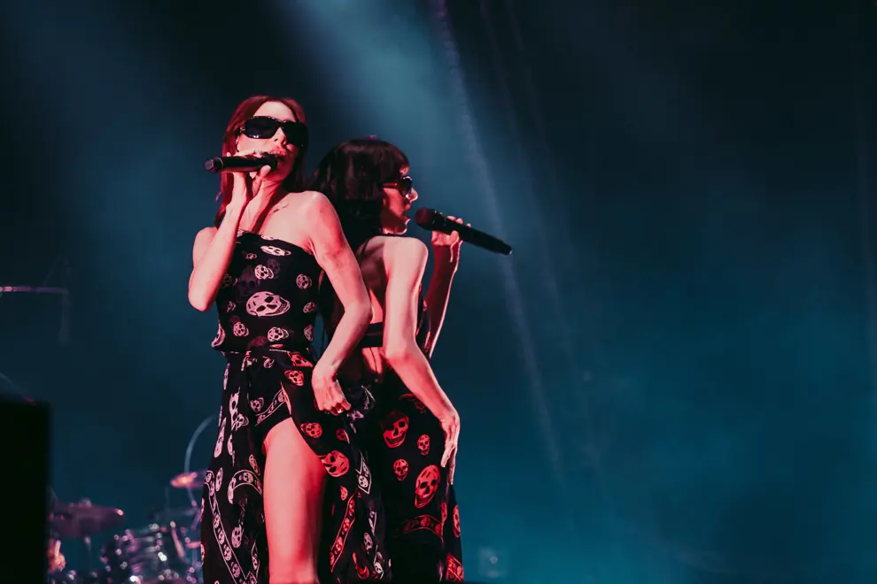 The Veronicas at John Cain Arena for AO Live