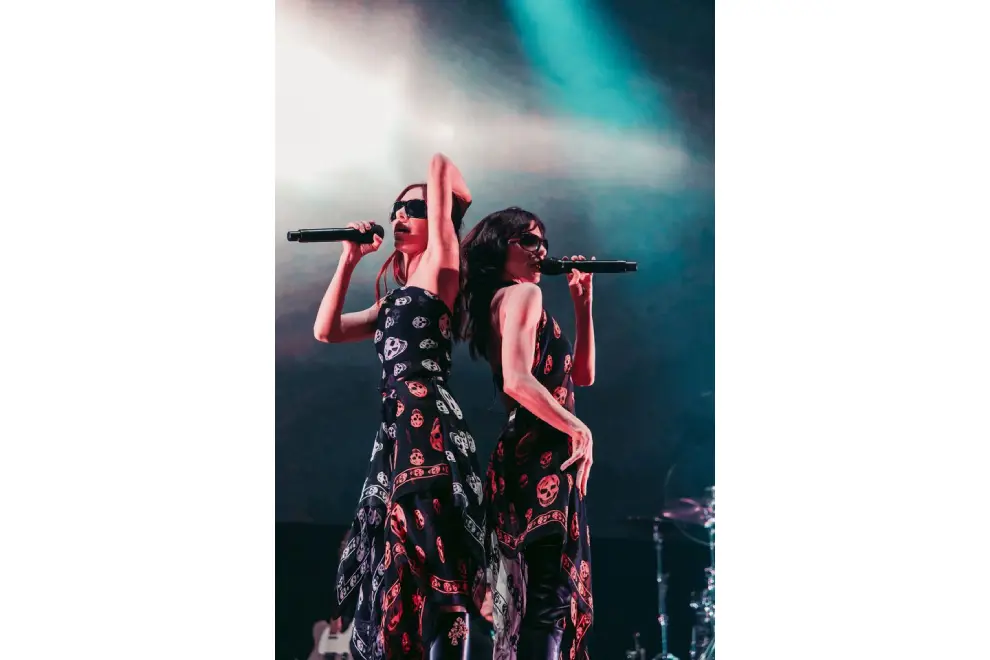 The Veronicas at John Cain Arena for AO Live