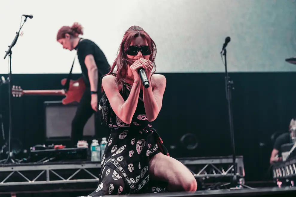 The Veronicas at John Cain Arena for AO Live