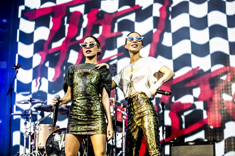 The Veronicas @ AO Live. Photos by Lucinda Goodwin.