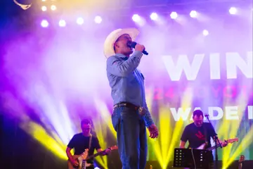 Wade Forster at the 2024 Toyota Star Maker competition