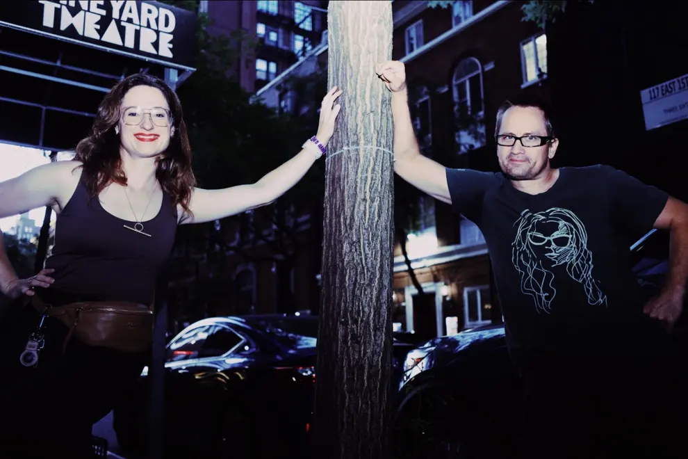 Gabrielle Sterbenz and Brendan B. Brown of Wheatus