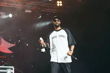 RZA (pictured & Wu-Tang Clan in Sydney last night. Pic via Jared Leibowitz