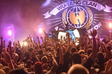 Wu-Tang Clan in Australia in 2016. Pic by Terry Soo