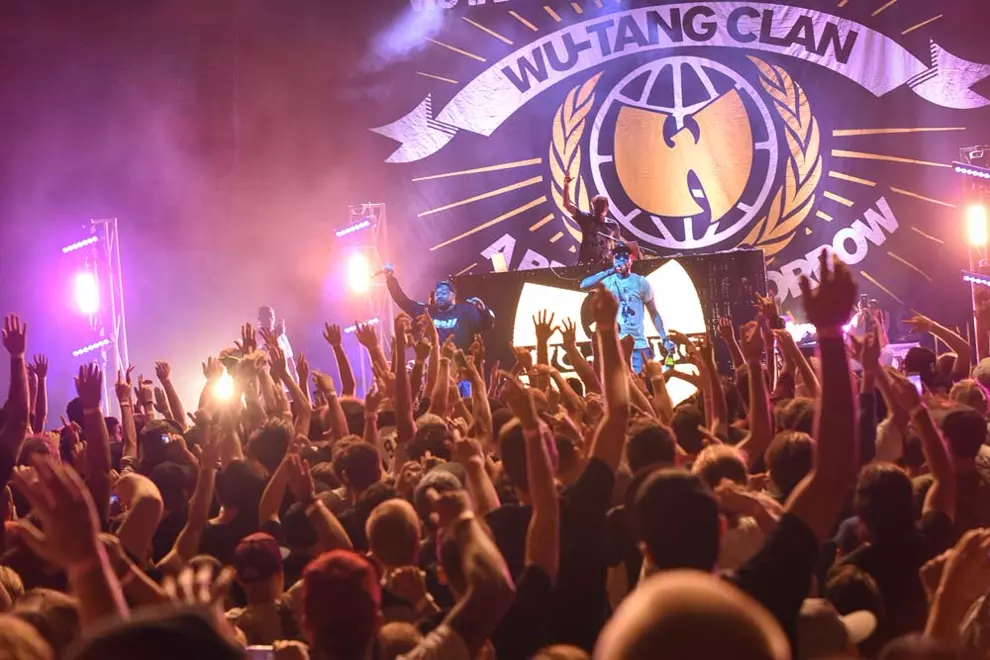 Wu-Tang Clan in Australia in 2016. Pic by Terry Soo