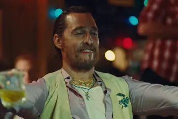 Matthew McConaughey in the 'Nine Ball' music video