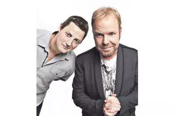 Peter Helliar and Merrick Watts
