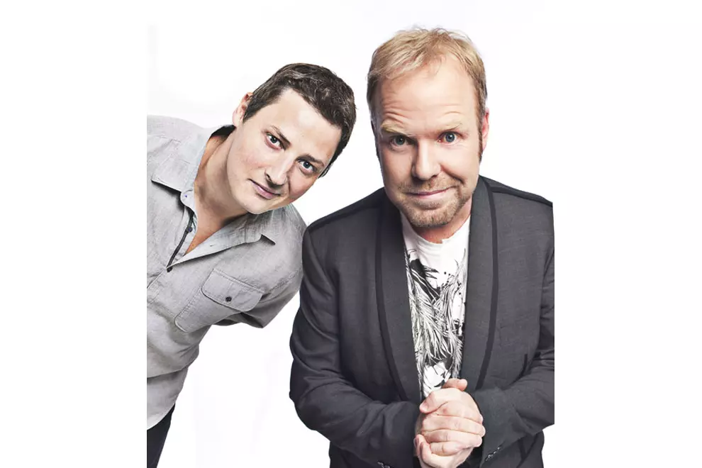Peter Helliar and Merrick Watts