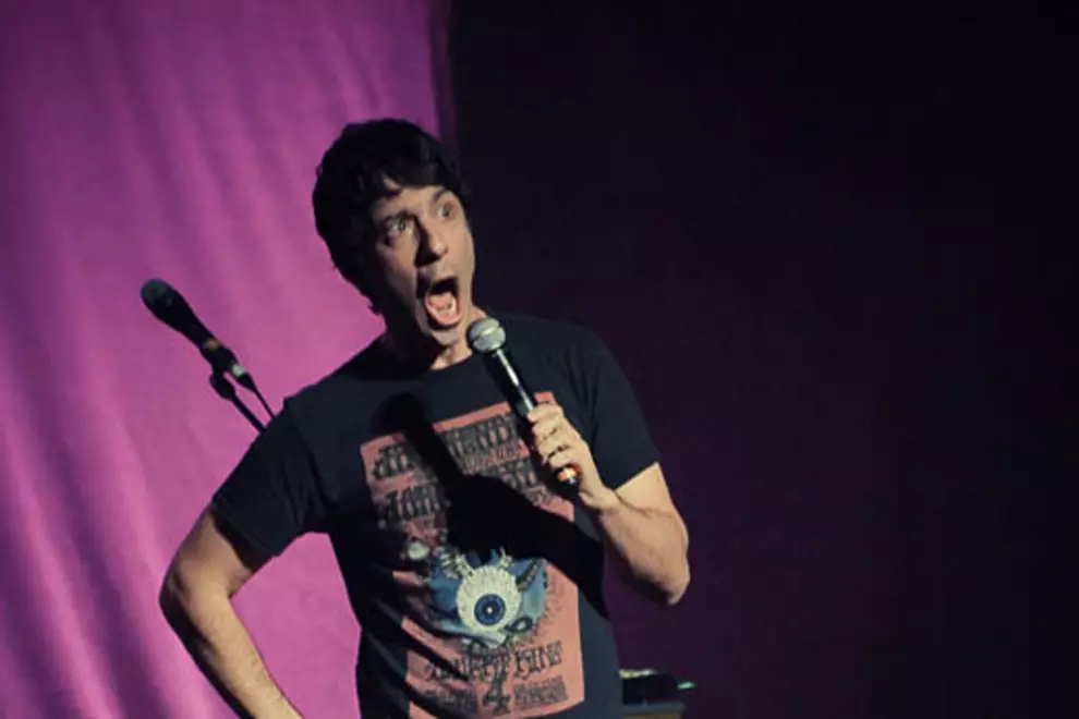 Arj Barker live at the Sydney Opera House; Pic by Josh Groom