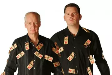 Colin Mochrie and Brad Sherwood