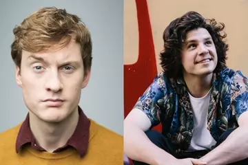 James Acaster and Blake Freeman