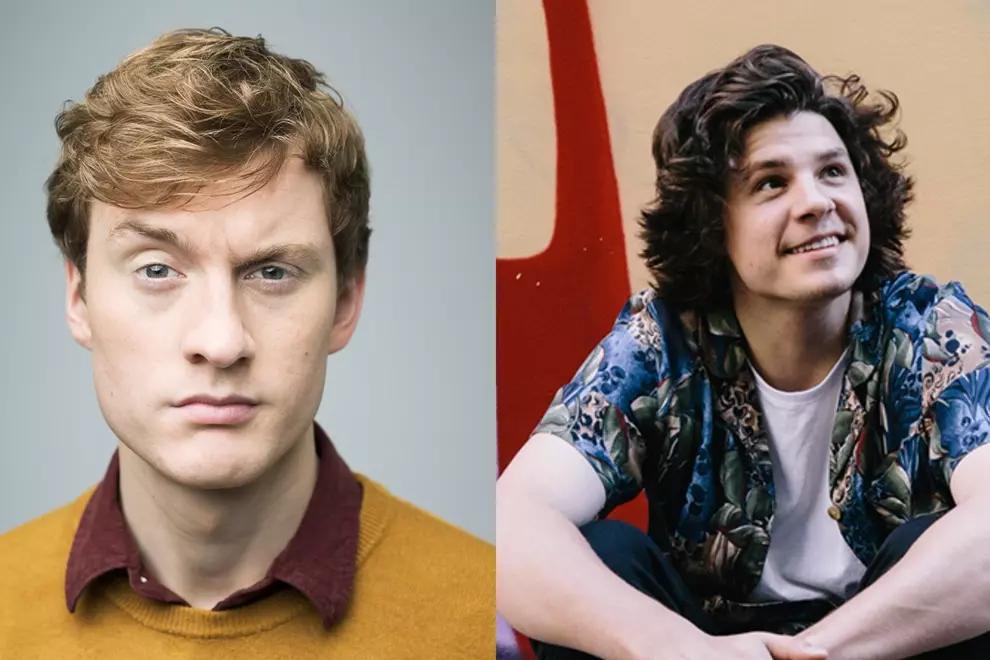 James Acaster and Blake Freeman