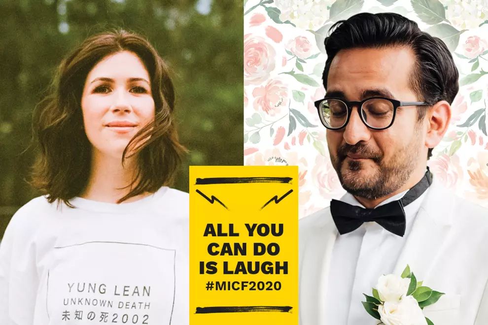 Becky Lucas (L) & Sami Shah