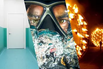 (L-R) 1000 Doors, Frogman, Fire Gardens