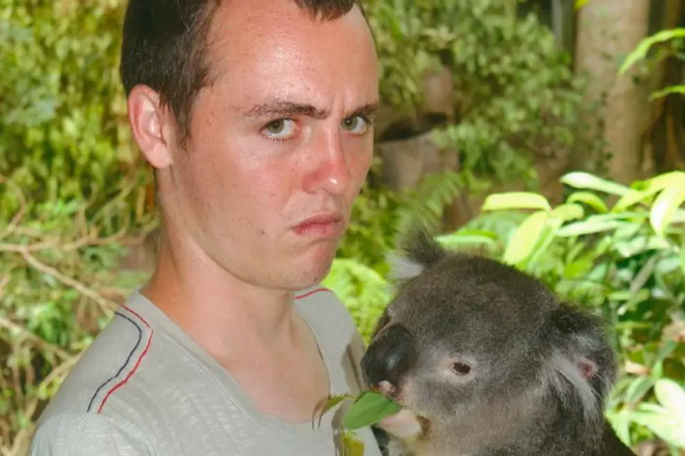Sam Campbell, winner of the 2018 MICF Barry Award