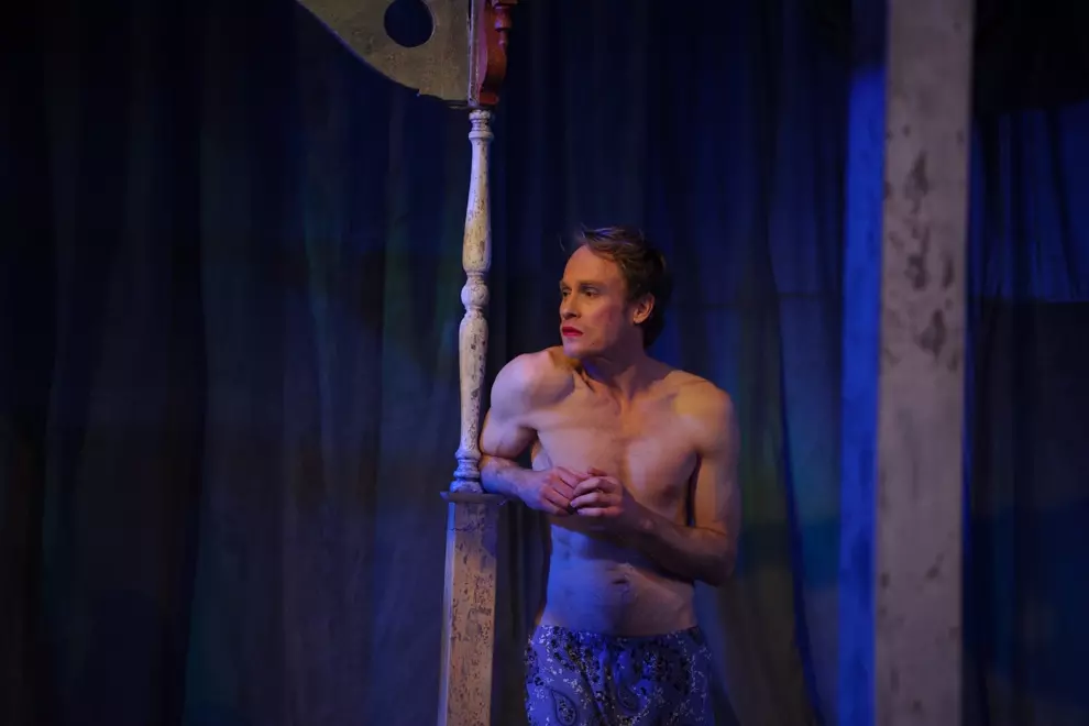 Grant Cartwright as Prior Walter (image: Sarah Walker)