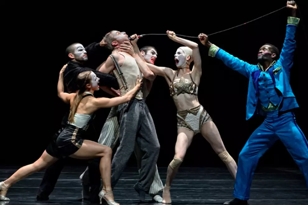 Jonathan Young and Kidd Pivot in 'Betroffenheit'