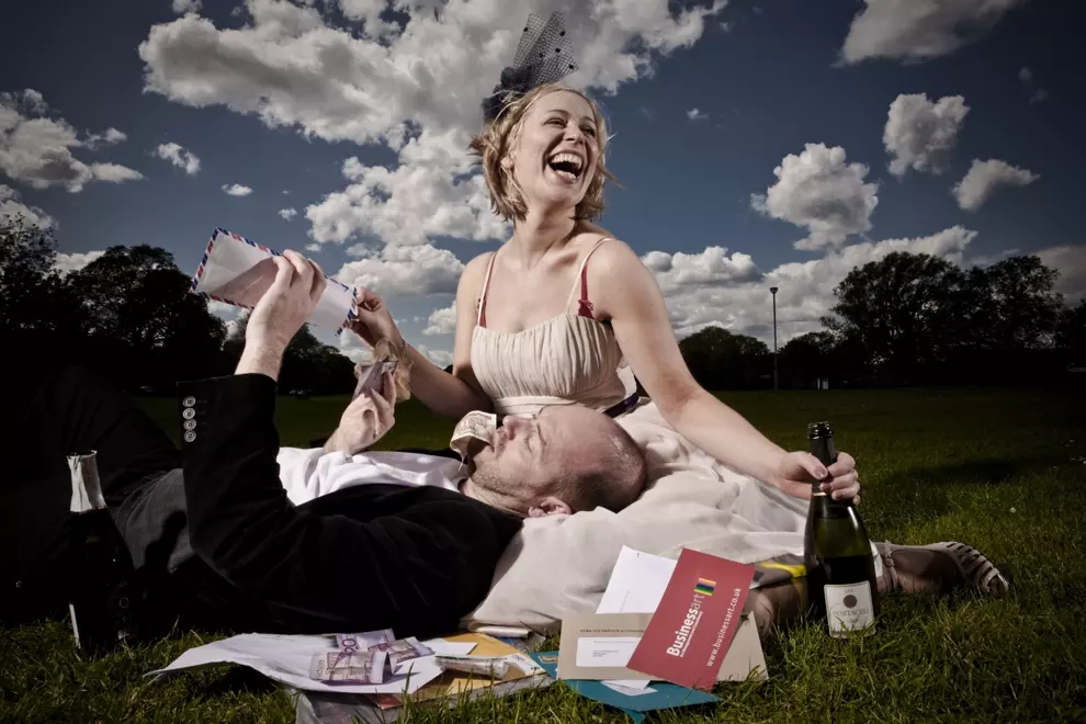 Matthew Pidgeon and Cora Bissett in Midsummer (a play with songs)