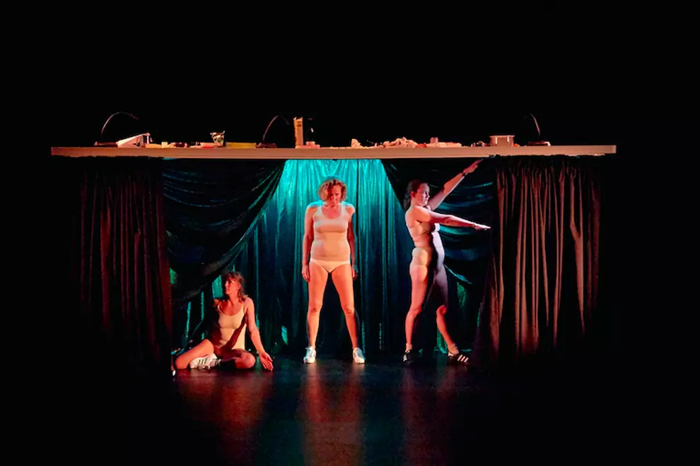 Zoe Coombs Marr, Ursula Martinez and Adrienne Truscott