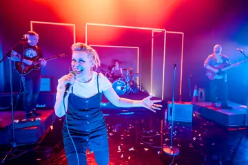 Cora Bissett in 'What Girls Are Made Of'. Pic by Mihaela Bodlovic. 