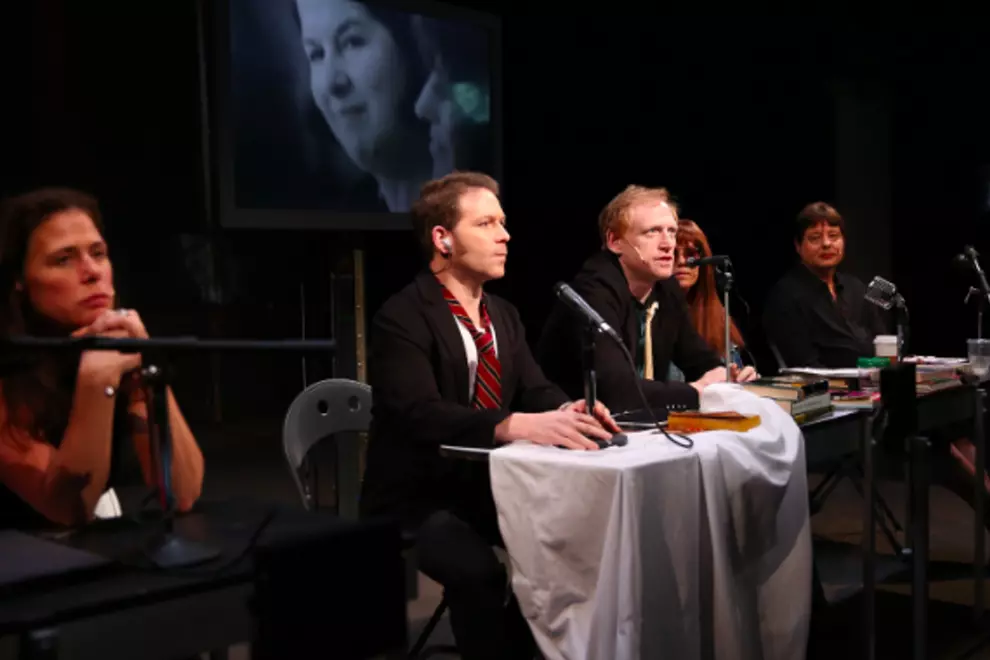 The cast of the Town Hall Affair