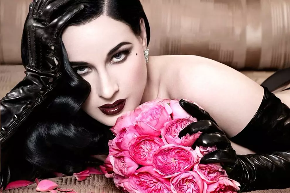 Dita Von Teese. Photo by Albert Sanchez and Pedro Zalba