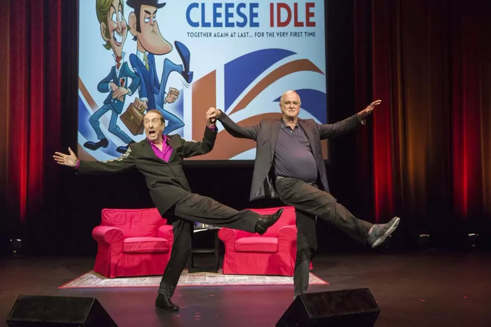 John Cleese and Eric Idle