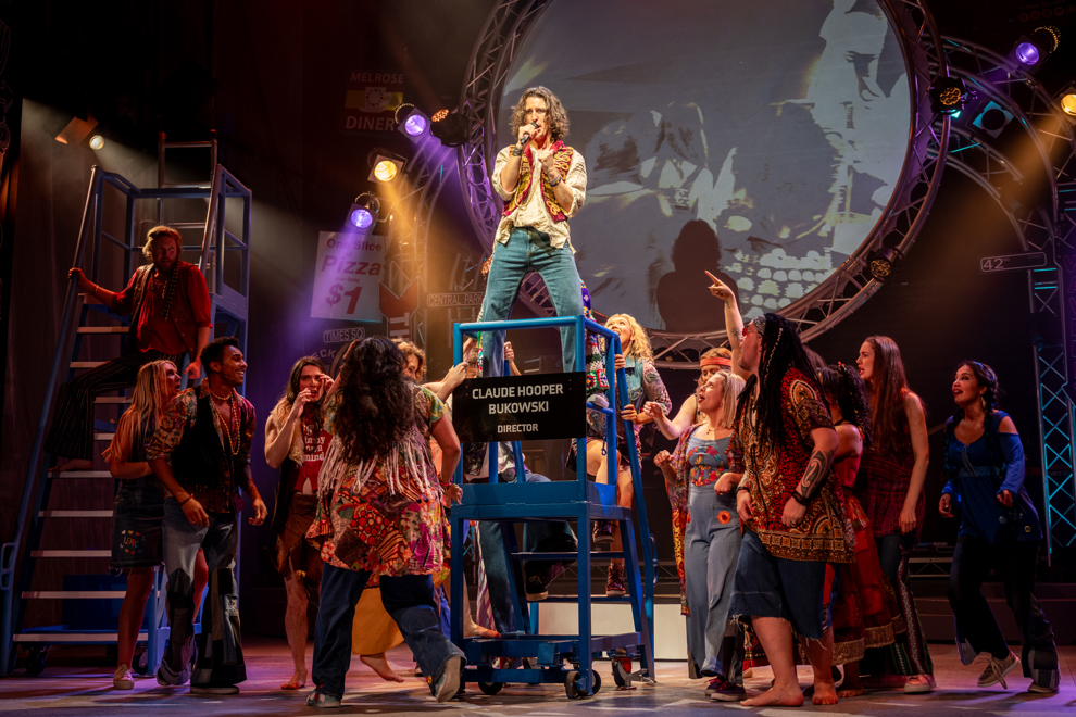 Cast for the Australian production of 'Hair'