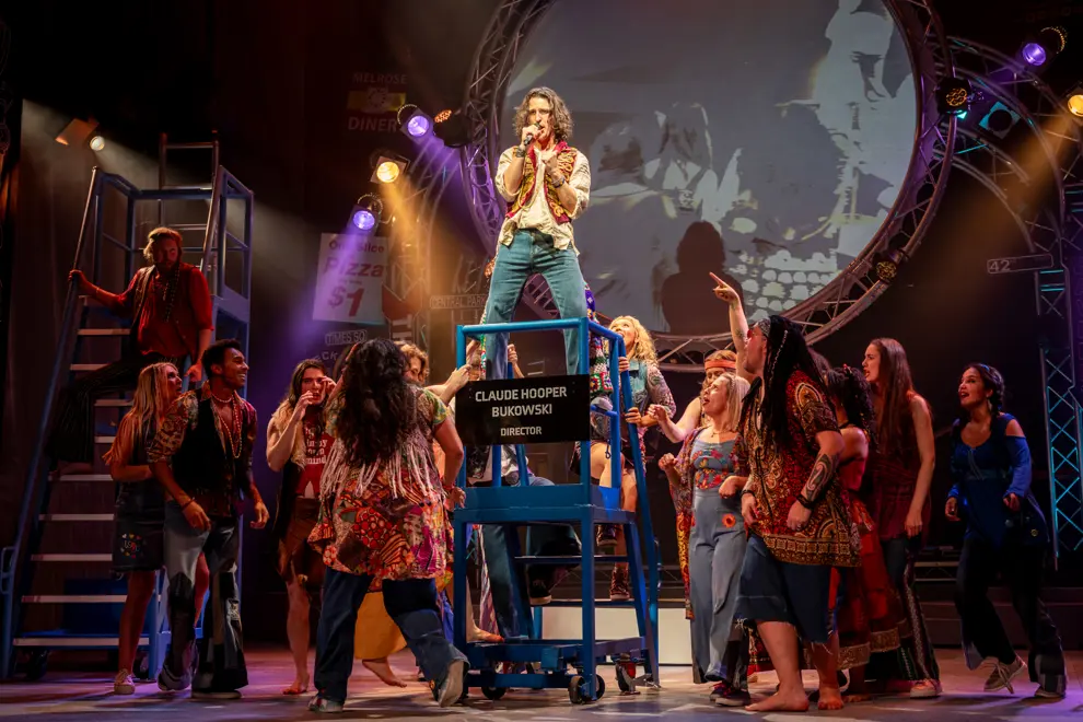 Cast for the Australian production of 'Hair'