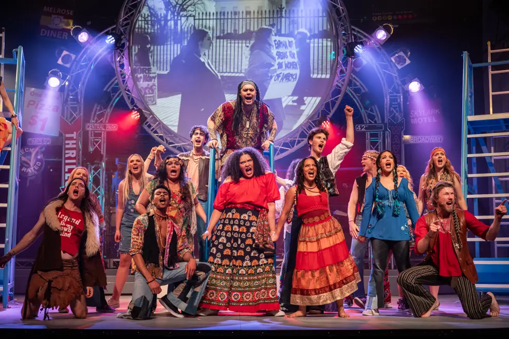 Cast for the Australian production of 'Hair'