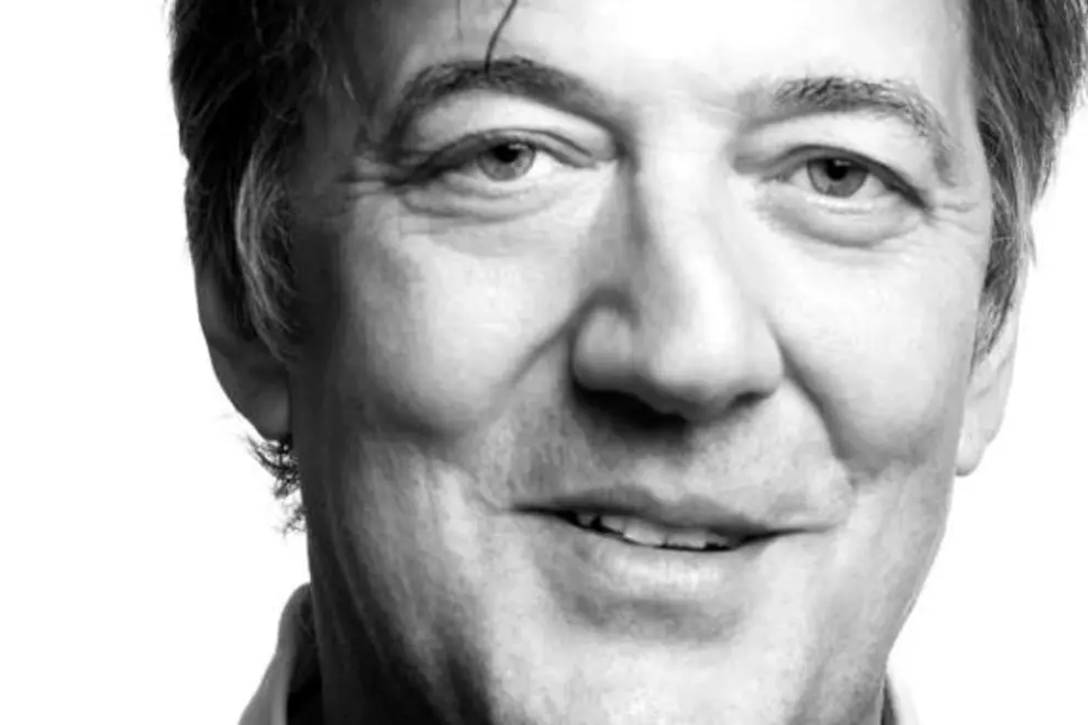 Stephen Fry. Image via Facebook: QI Stephen Fry