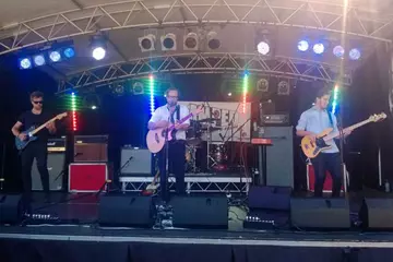 Battleships at Golden Days Festival.