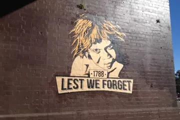 Artist unknown ; this piece of street art has since been defaced.