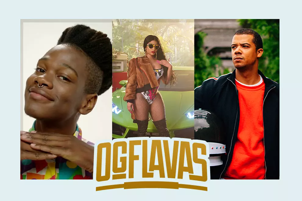 L-R: Shamir, Nicki Minaj, Raleigh Ritchie 