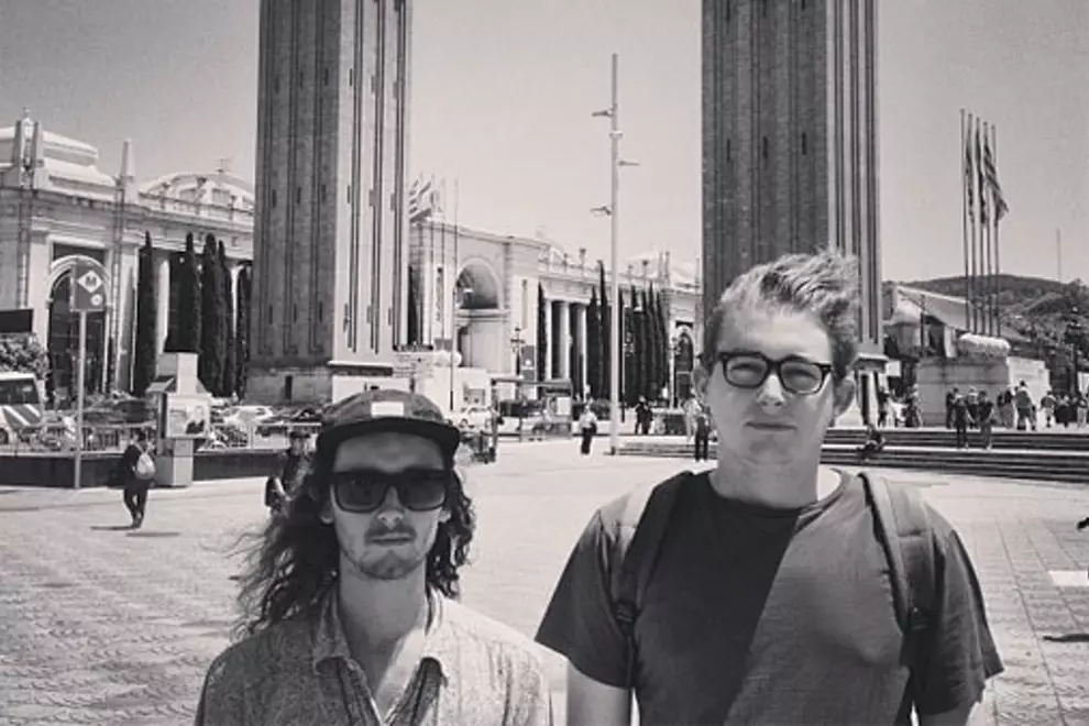 Hanging out in Barcelona