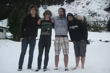 Appropriately dressed for the snow.