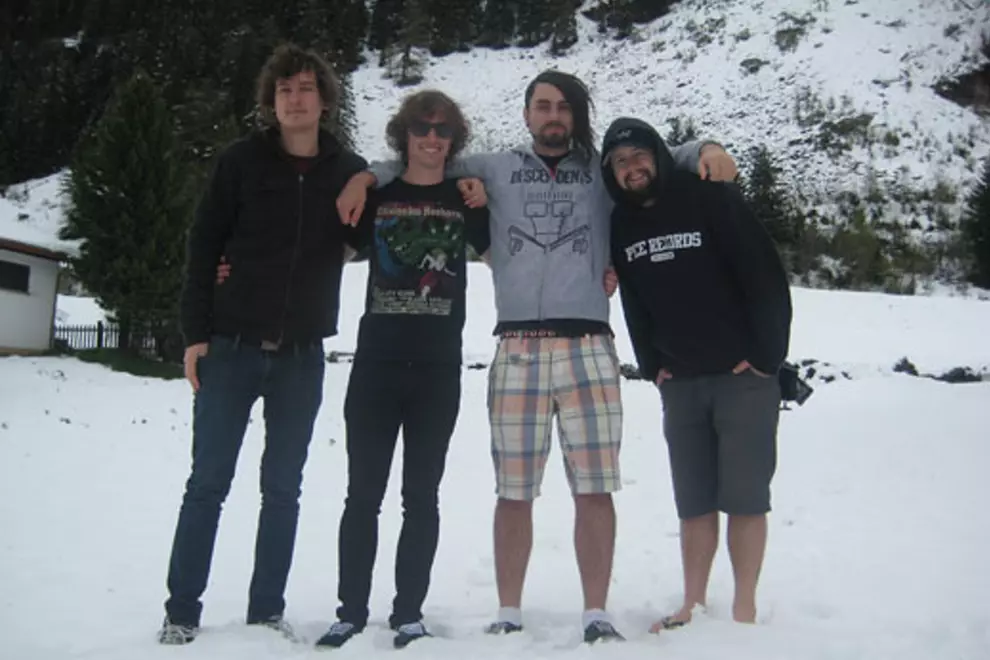 Appropriately dressed for the snow.