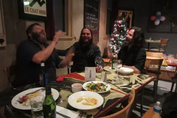 "And those police fell for our Jedi mind trick! Can you believe it?"