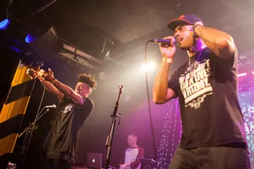 Remi and N'fa Jones. Pic by Clare Hawley.