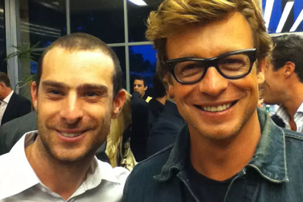 Jason Endfield with Simon Baker