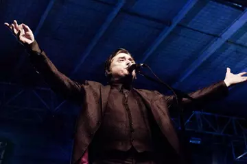 Einsturzende Neubauten, Pic by Chrissie Francis