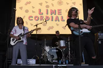 Lime Cordiale. Pic by Simone Fisher