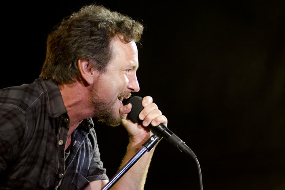 Pearl Jam @ Big Day Out. Photo by Stephen Booth.