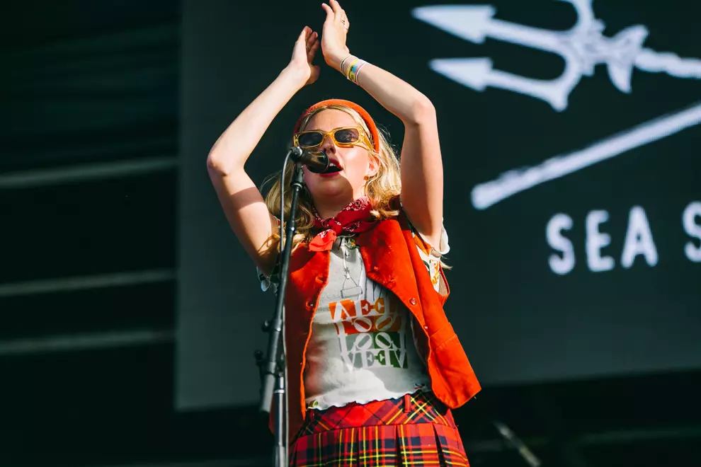 Laurel @ Big Pineapple Music Festival. Photo by Bianca Holderness.