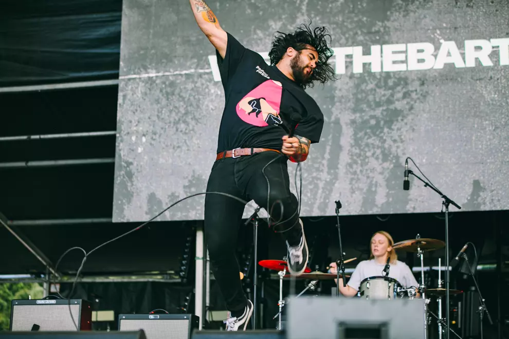 West Thebarton @ Big Pineapple Music Festival. Photo by Bianca Holderness.